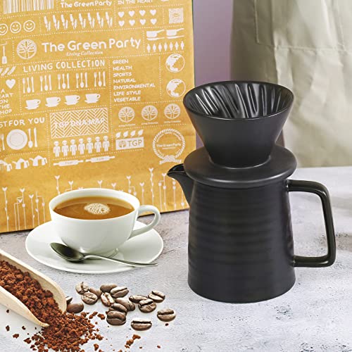 Sunormi Ceramic Pour Over Coffee Maker Set