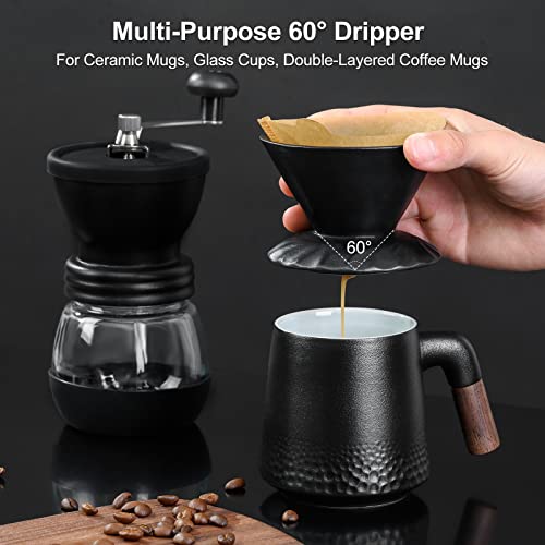 PARACITY Coffee Maker Set: Pour Over Brewer & Mug