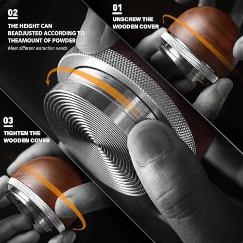 51mm Espresso Coffee Distributor and Tamper