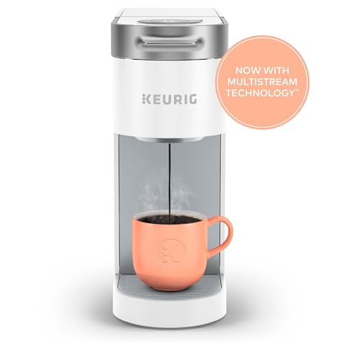 Keurig K-Slim White Coffee Maker, Multistream Technology