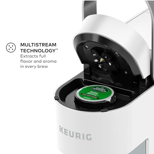 Keurig K-Slim White Coffee Maker, Multistream Technology