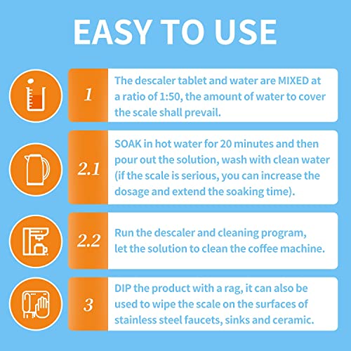 NATRUTH Powerful Limescale Removal: Coffee Machine Descaler