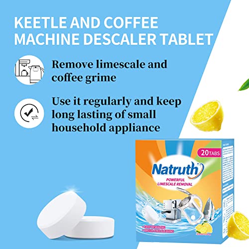 NATRUTH Powerful Limescale Removal: Coffee Machine Descaler