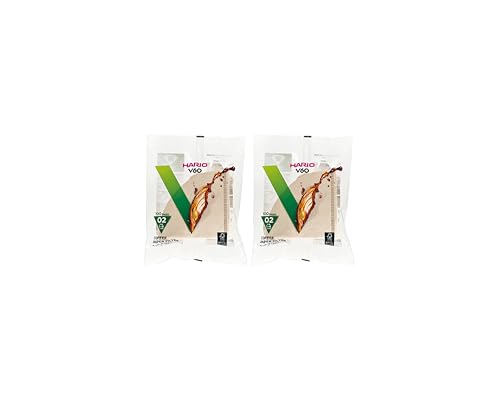 Hario V60 Natural Coffee Filters, Size 02 - 200