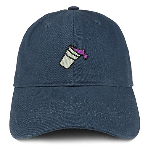 Coffee Lover Dad Hat - Navy Baseball Cap