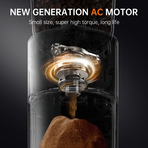 SOWTECH Adjustable Conical Burr Coffee Grinder