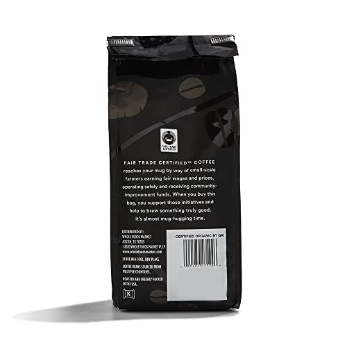 Organic Decaf Full City Roast Ground Coffee, 10oz