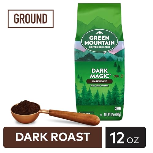 Green Mountain Dark Magic Ground Coffee (12oz)