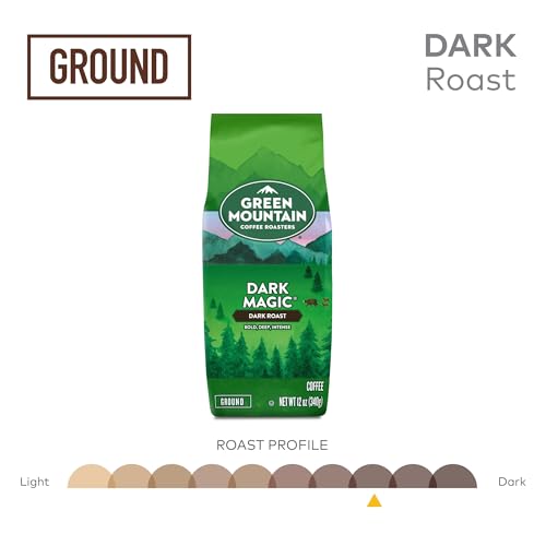 Green Mountain Dark Magic Ground Coffee (12oz)