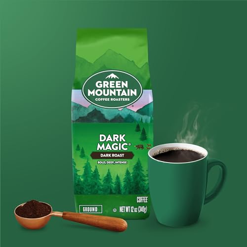 Green Mountain Dark Magic Ground Coffee (12oz)