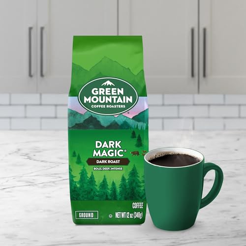 Green Mountain Dark Magic Ground Coffee (12oz)
