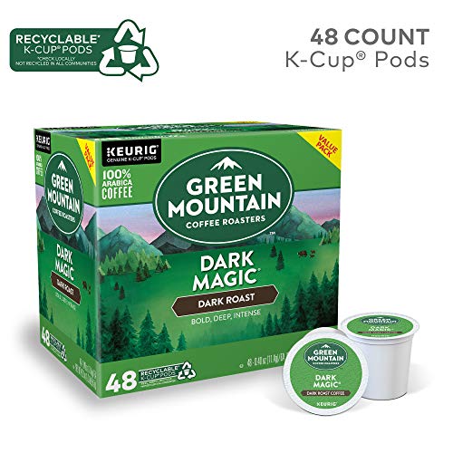 Green Mountain Dark Magic K-Cup Pods, 48 Count