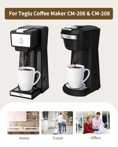 Teglu Reusable K Cups and Ground Coffee Filter