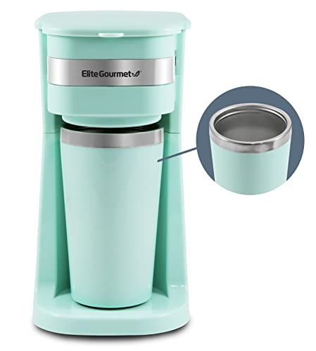 Personal Single-Serve Coffee Maker with Thermal Travel Mug