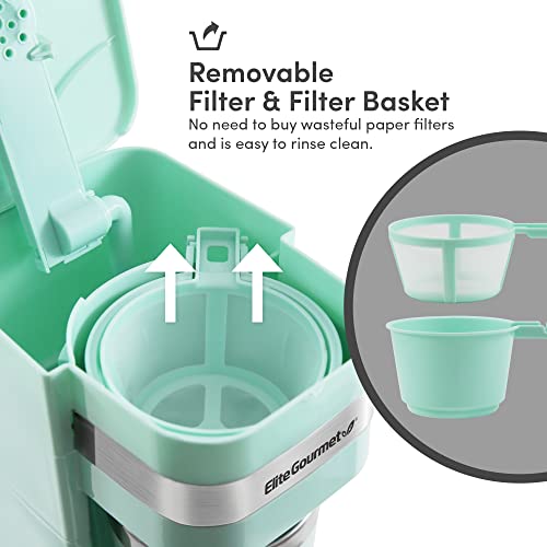 Personal Single-Serve Coffee Maker with Thermal Travel Mug