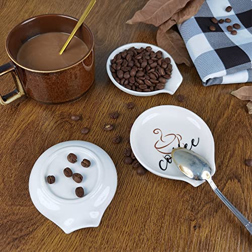 Engraved Coffee Spoon Rest for Coffee Lovers