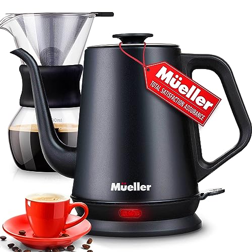 Mueller Electric Gooseneck Kettle & Pour Over Coffee Maker