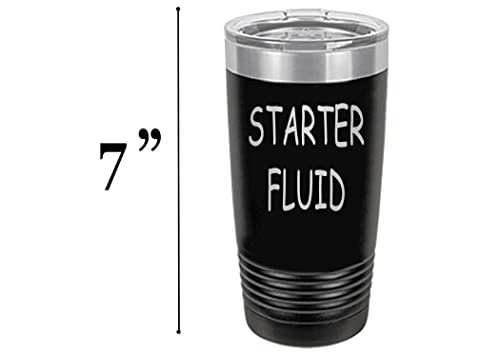 Rogue River Tactical Funny Travel Tumbler (Black)
