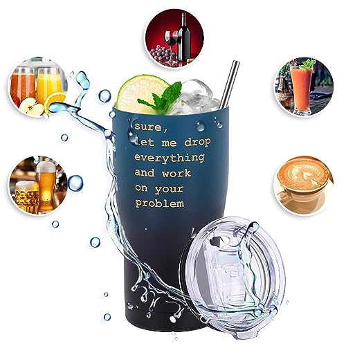 Funny Coffee Mug - 20oz Insulated Stainless Steel