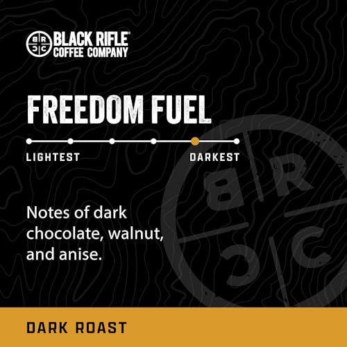 Freedom Fuel Dark Roast Coffee Pods - 12 Count