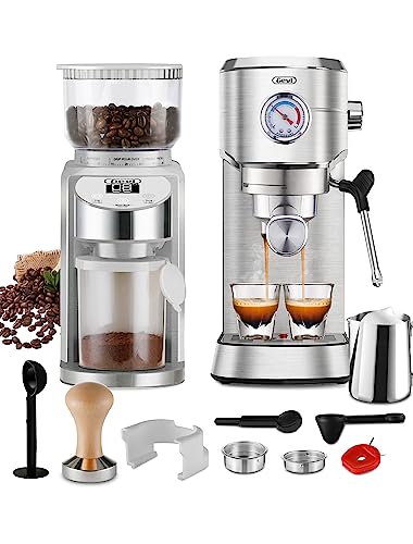 20Bar Gevi Espresso Machine & Coffee Maker