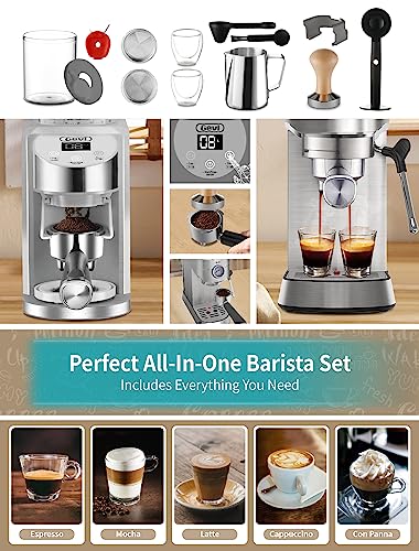 20Bar Gevi Espresso Machine & Coffee Maker