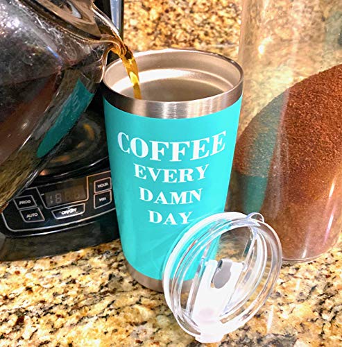Coffee Tumbler with Sayings | Insulated Travel Mug