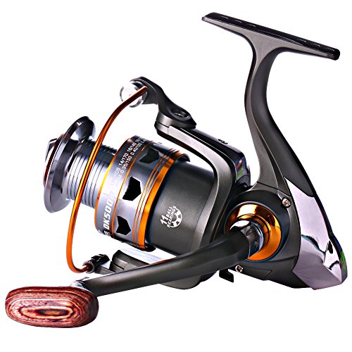 Sougayilang Spinning Reel: Smooth 11BB for All Fishing