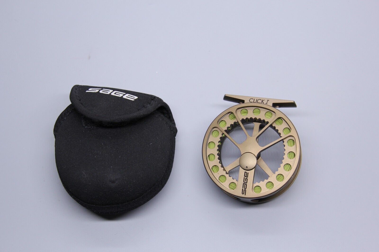 Sage Click I Fly Reel. Bronze Finish + Case