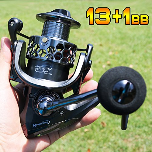 Sougayilang Aluminum Spinning Reel - Lightweight & Smooth