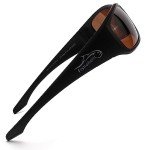 Fishoholic Polarized Bi-Focal Fishing Sunglasses with Reader Magnification (1.5x, 2.0x, 2.5x Options) and UV400 Protection