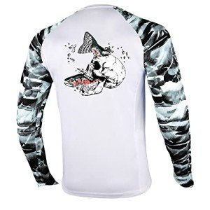 Men's Long Sleeve Fishing Shirt UV Protection UPF 50+