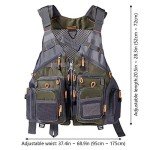 Adjustable BASSDASH Fishing Vest for All Adventurers