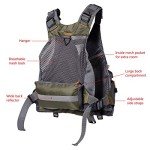 Adjustable BASSDASH Fishing Vest for All Adventurers