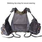 Adjustable BASSDASH Fishing Vest for All Adventurers