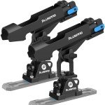 PLUSINNO 2-in-1 Adjustable Fishing Rod Holders for Kayaks, Boats & Canoes – Universal Mount System