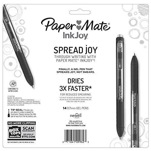 Sanford InkJoy 14 Assorted Gel Pens Set