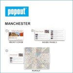 Manchester PopOut Map: Pocket size, pop-up map of Manchester city centre (PopOut Maps)