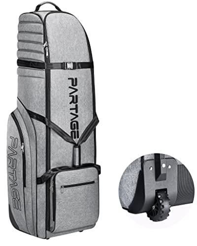 Partage Golf Travel Bag with Wheels - Gray