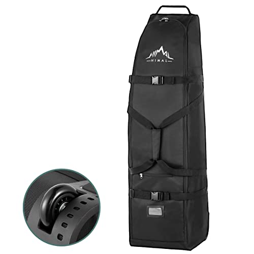 Wear-Resistant Golf Travel Bag with Wheels