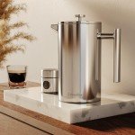 Mueller Double Insulated Stainless Steel French Press