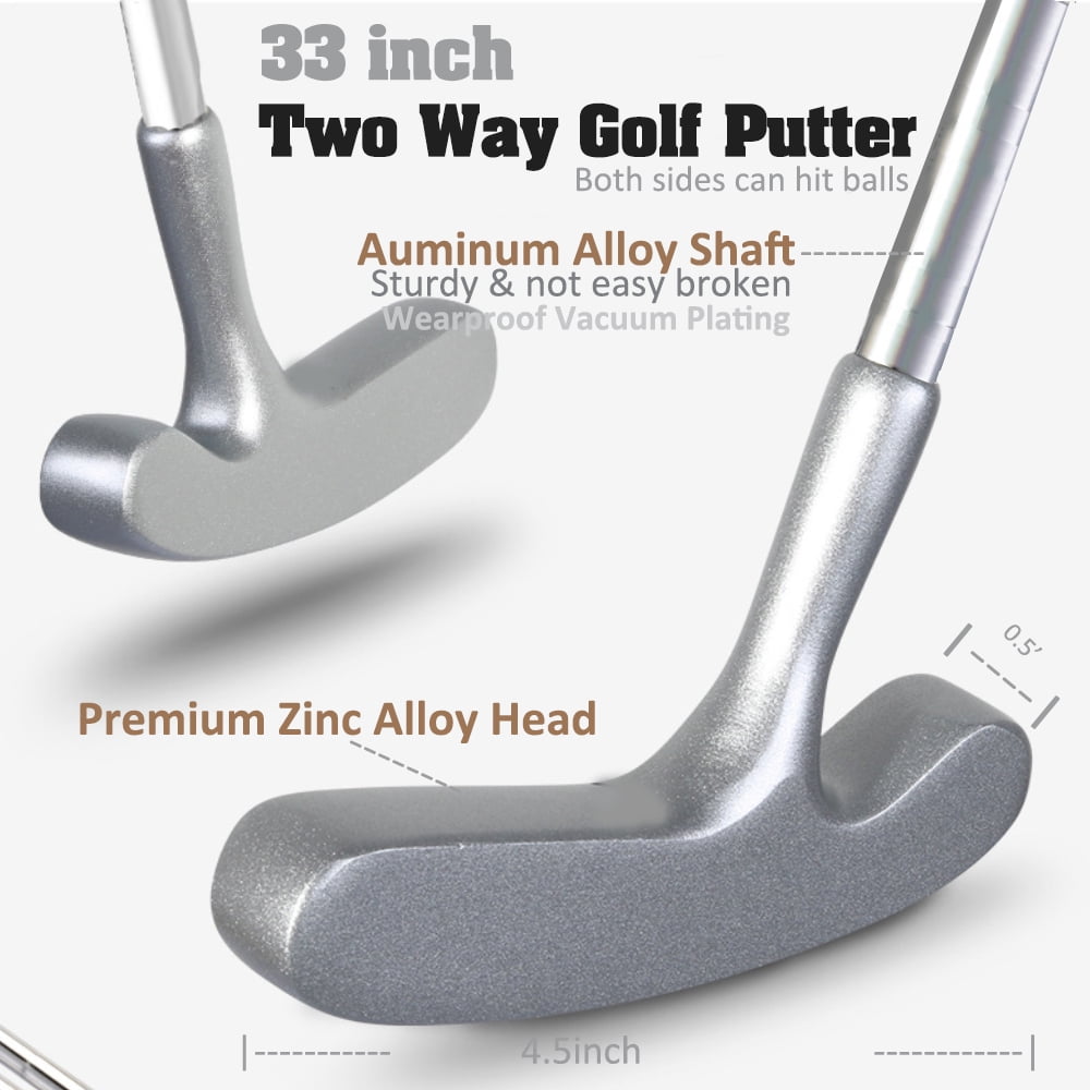 Dual-Handed Mini Golf Putter for Kids