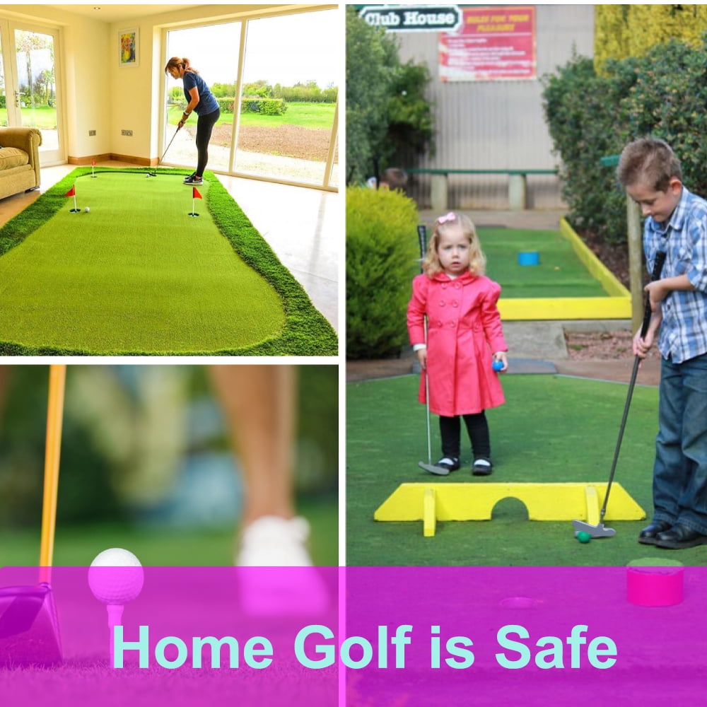 Dual-Handed Mini Golf Putter for Kids