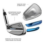 Callaway Golf Paradym AI Smoke Iron Set (Right Hand, 4-PW, Steel, Regular)
