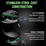PGM Men's Complete Golf Club Sets - 12 Pieces - 3 Wood (#1,3,5), 1 Hybrid (#4H), 6 Irons(#5,6,7,8,9,PW), 1 Sand Wedge (52°), 1 Putter - Golf Stand Bag, Right Handed