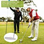 Asyxstar Upgraded Golf Putter with Golf Alignment Line - Cool Golf Putter for Men Women Kids, Golf Clubs Set for Golf Lovers, Mini 33" Golf Putter with 2 Golf Practice Balls for Any Putting Mat