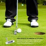 Asyxstar Upgraded Golf Putter with Golf Alignment Line - Cool Golf Putter for Men Women Kids, Golf Clubs Set for Golf Lovers, Mini 33" Golf Putter with 2 Golf Practice Balls for Any Putting Mat