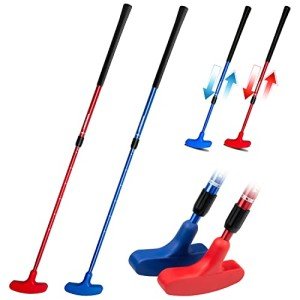 THIODOON Golf Putters for Men and Women Two-Way Kids Putter Mini Golf Putter for Right or Left Handed Golfers Adjustable Length Golf Putter Suitable for Children, Teenagers and Adults