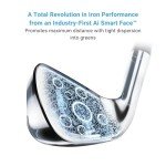 Callaway Golf Paradym AI Smoke Individual Iron (Right Hand, 5 Iron, Steel, Stiff)