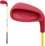 HOTWIND 2 Pack Backyard Golf Game Clubs with 5”x 3.5” Oversize Heads and 36” Lightweight Carbon Shaft for Adults Play Outdoor Golf Yard Game in Grass Parks and Yards Hit Plastic and Foam Balls